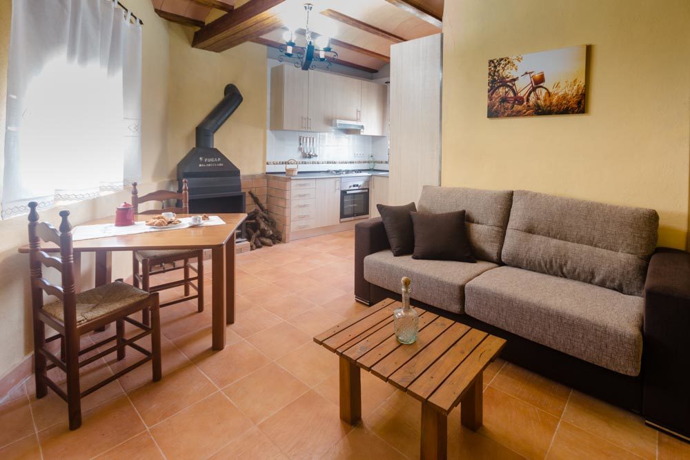 Salón casa de l'Om de Mas de la Segarra